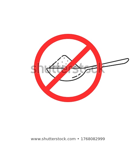 ストックフォト: Mayonnaise Ban Icon Vector Outline Illustration