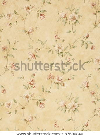 Stock foto: Grunge Papers Design In Scrapbooking Style With Foliage And Hear