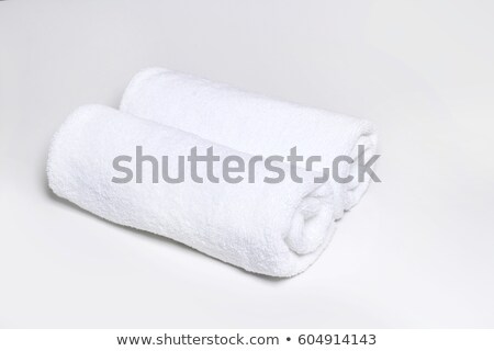 Сток-фото: Two Rolled Colorful Towels