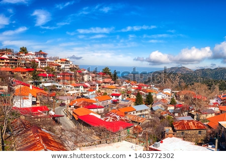 Stock fotó: Pedoulas A Popular Touristic Village In The Nicosia District Of Cyprus