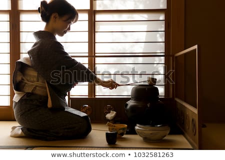 Foto stock: Japanese Tea Ceremony