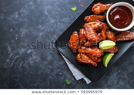 Stockfoto: Spicy Chicken Wings