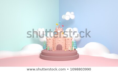 Сток-фото: Palace Of The Imagination 3d Illustration