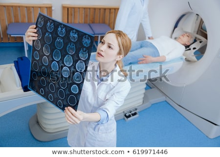 Stock fotó: Ultrasound Scan And Computed Tomography Scanning