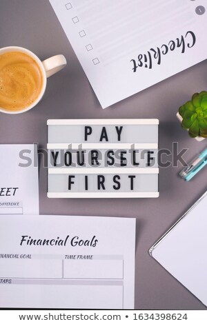 Stock photo: Who To Pay First