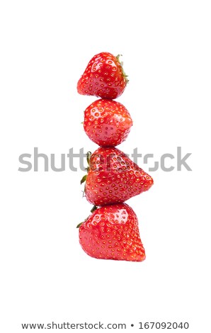 Stok fotoğraf: Strawberries Stack