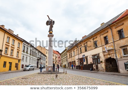 ストックフォト: Angel Statue At Uzupio Vilnius Lithuania