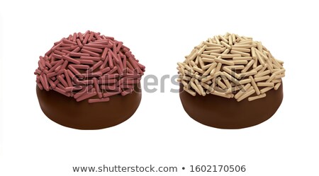 Foto stock: Chocolate Vermicelli Background