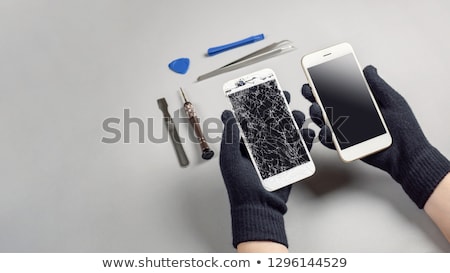 Foto stock: Repairing Screens