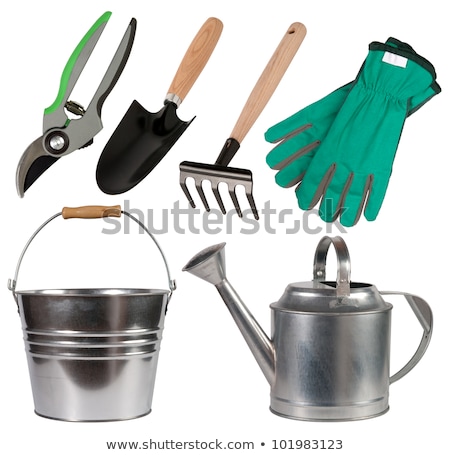 Stock fotó: Gardening Tools Collection