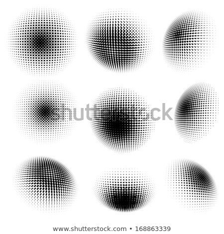 Сток-фото: Black And White Halftone Background Eps 10