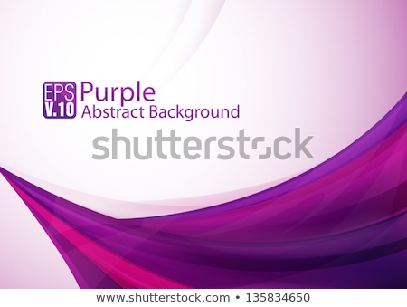 Foto stock: Purple Abstract Background With Floral Element