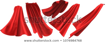 Stock photo: 3d Super Hero With Red Cape