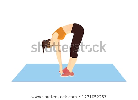 [[stock_photo]]: Full Length Of Girl Touching Toes