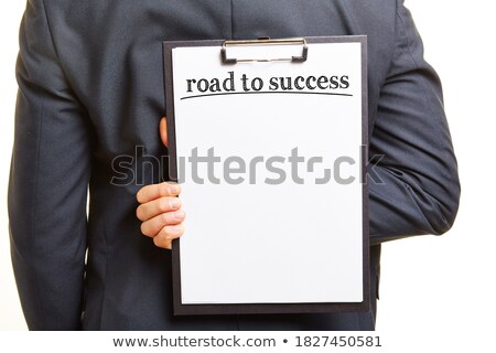 Сток-фото: Success Advices Concept On Clipboard