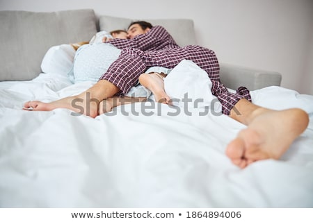 Foto stock: Toe Cuddle