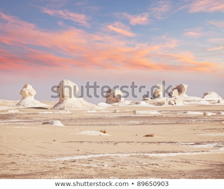 Сток-фото: White Desert In Egypt