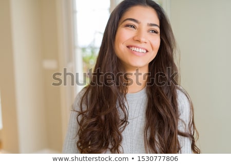 Stock fotó: Girl With A Big Smile