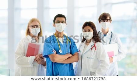 ストックフォト: Doctor And Nurses