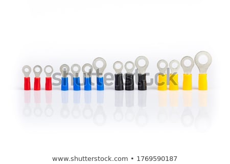 Foto stock: Copper Ring Terminal