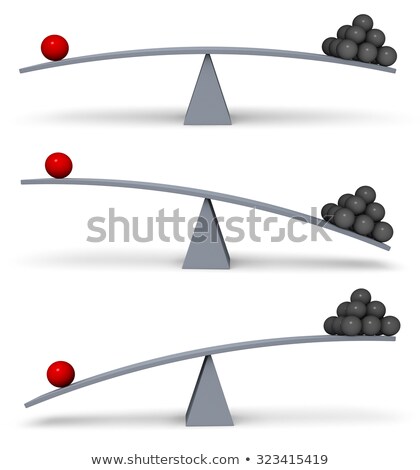 Сток-фото: Weighing More Or Less Set