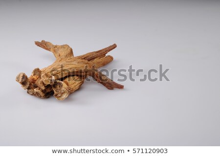 Foto stock: Dry Ginseng Roots