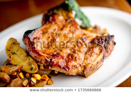 [[stock_photo]]: Glazed Pork Chop