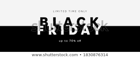 Сток-фото: Sale Banner Black Friday