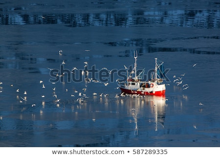 [[stock_photo]]: Lonely Fishing Boat