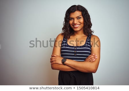 Сток-фото: Portrait Of Transgender Woman With Arms Crossed