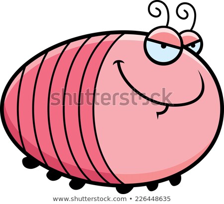 Stock photo: Sly Cartoon Grub