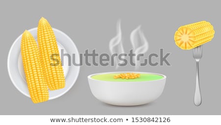 Stock photo: Boiled Corn Porridge