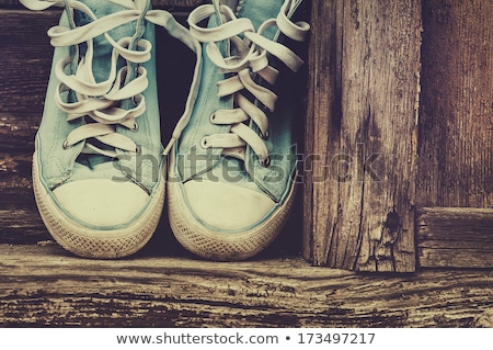 Stock foto: Worn Vintage Shoes