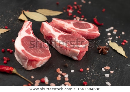 [[stock_photo]]: Raw Lamb Ribs