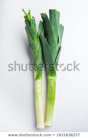 Foto stock: Leek