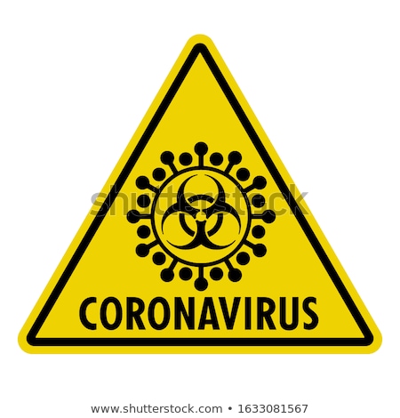 Stock photo: Health Emergency Sign Yellow Vector Icon Design