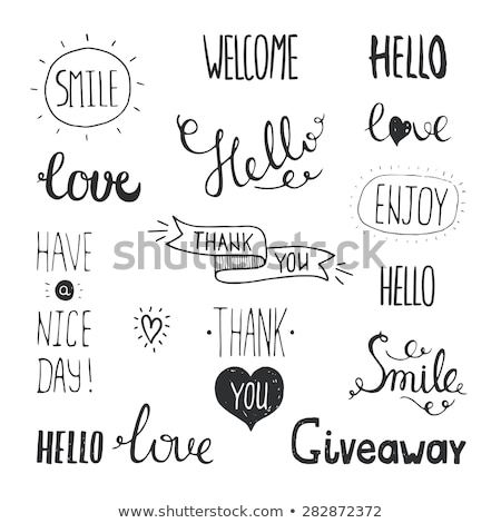 Foto stock: Valentine Day Photo Overlay Hand Drawn Lettering Collection Inspirational Quote Label Sex Is In
