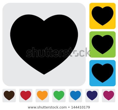 Stock fotó: Love Heart Icon In Pink Color Vector Illustrator