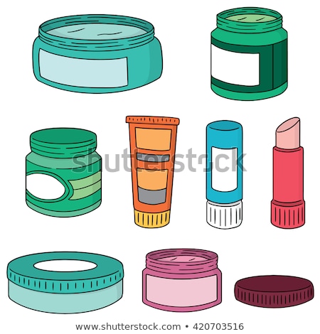 Vector Set Of Topical Cosmetic And Topical Medicine ストックフォト © olllikeballoon