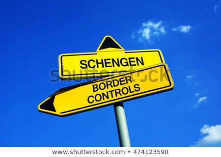 Stock photo: Boundary Of Schengen Area Europe