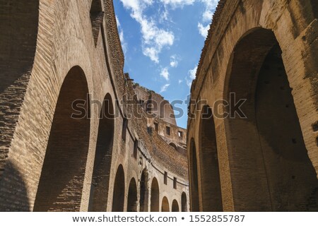 Stock photo: Inside Of The Colosseum In Rome