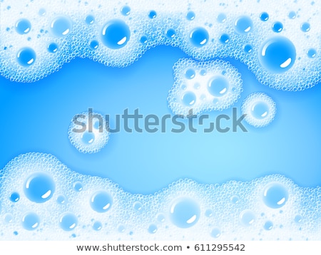 Transparent Soap Bubbles Eps10 Vector Stok fotoğraf © polygraphus