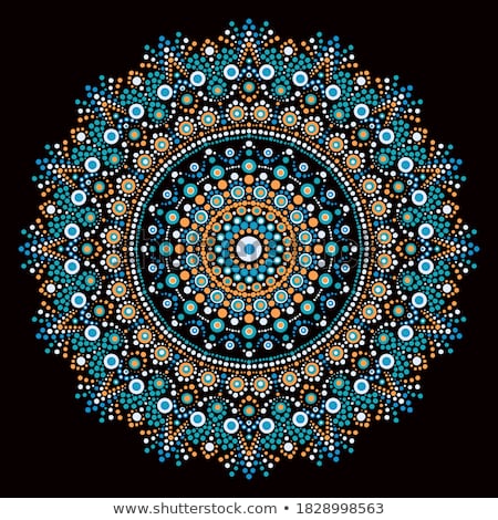 Zdjęcia stock: Mandala Vector Ethnic Background