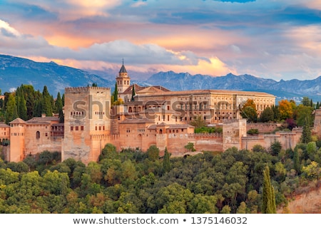 Foto stock: Granada - Alhambra Palace