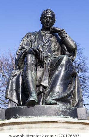 Edward Jenner Statue In Kensington Gardens London ストックフォト © chrisdorney
