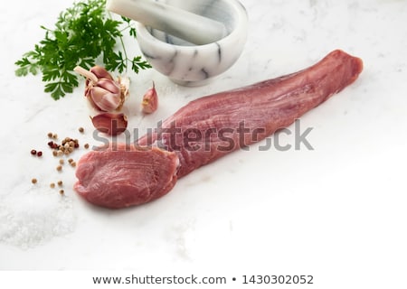 Сток-фото: Raw Pork Filet Mignons