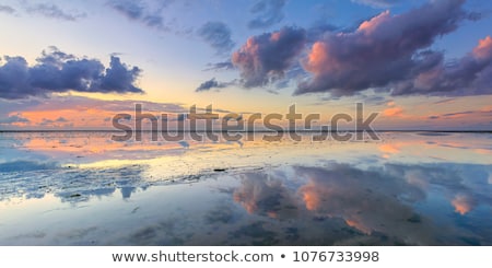 Stock photo: Ocean Sky Scape Sunset
