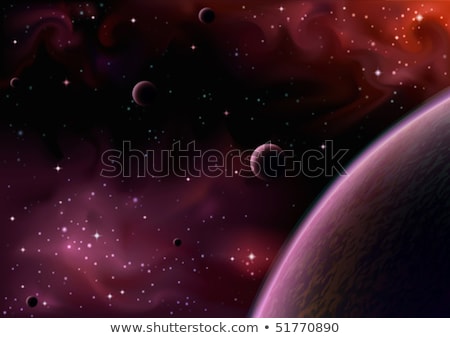 Stock photo: Moon The Realistic Vector Image Eps 8