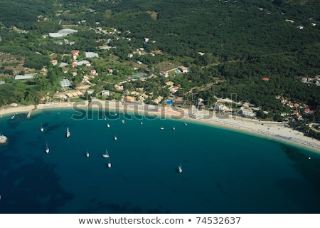 Stockfoto: Altos · Beach · Shot · vanuit · helikopter