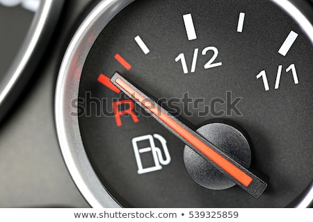 Stockfoto: Petrol Gage Empty